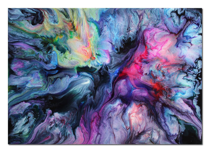 Original Gemälde Abstrakte Malerei - moderne hochglanz Wandbilder - Resin Art Kunst Bild Harz Unikat
