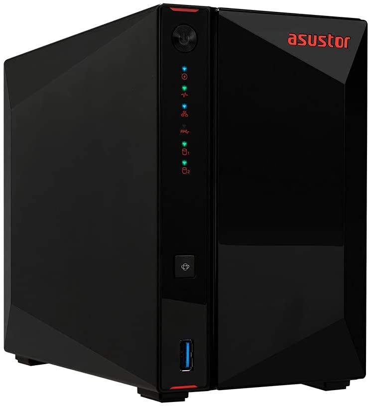 Asustor - AS5202T 2Go NAS + 8To (2X 4To) IRONWOLF 8To Seagate IronWolf, 8To Seagate IronWolf