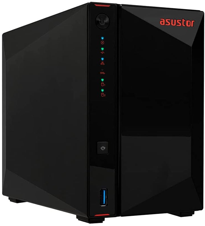 Asustor - AS5202T 2Go NAS + 8To (2X 4To) IRONWOLF 8To Seagate IronWolf, 8To Seagate IronWolf