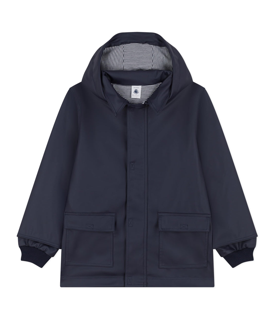 Petit Bateau Jungen Gewachster Mantel 3 Jahre Blau Smoking, 3 Jahre Blau Smoking