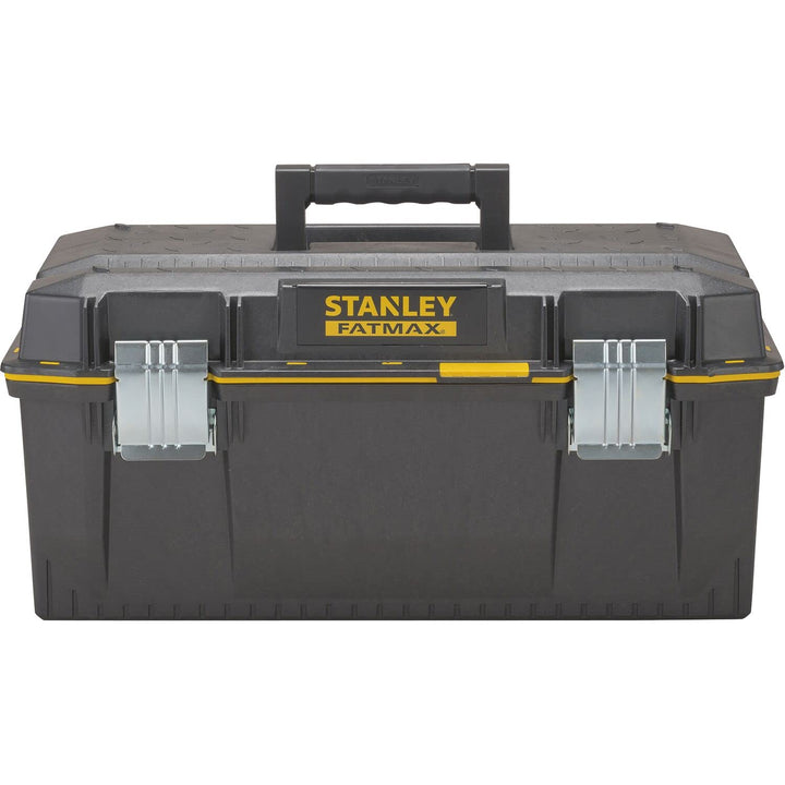 Stanley FatMax Werkzeugbox (71 x 31 x 29 cm, spritzwassergeschützer Koffer, robuste nicht-rostende M