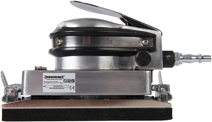 Silverline 763565 Druckluft-Schwingschleifer 90 x 170 x 12 mm