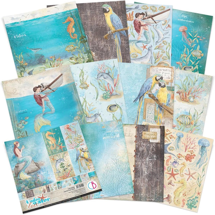 Scrapbook-Papier "Underwater Love"