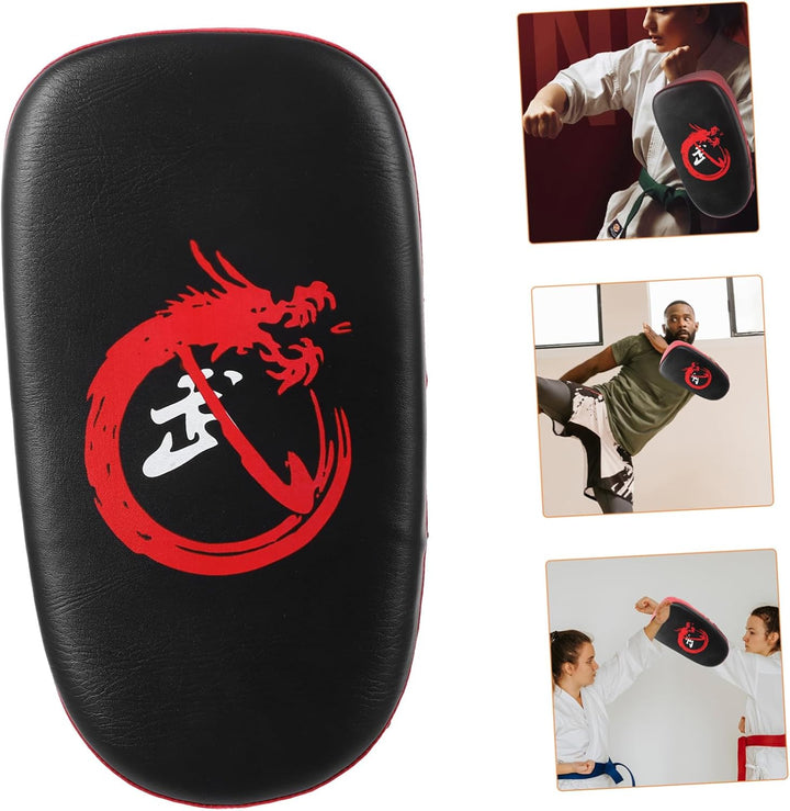 UPKOCH Beinschoner Aus Robustem Material Mit Belüftungsöffnung Gepolstert Rotes Muay Thai Kickpad Fü