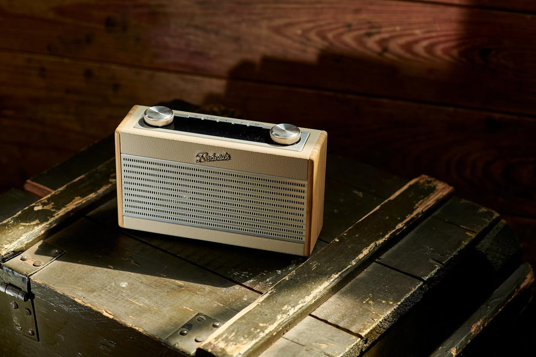 Rambler UNO Tragbares Radio Dab+/FM/Bluetooth, cremefarben