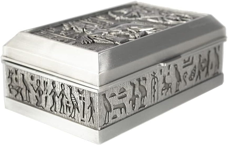 lachineuse - Schmuckkästchen Ägyptisch Kadesh – 12 x 8 x 5 cm – Dekoration Ägypten Antike – Aufbewah