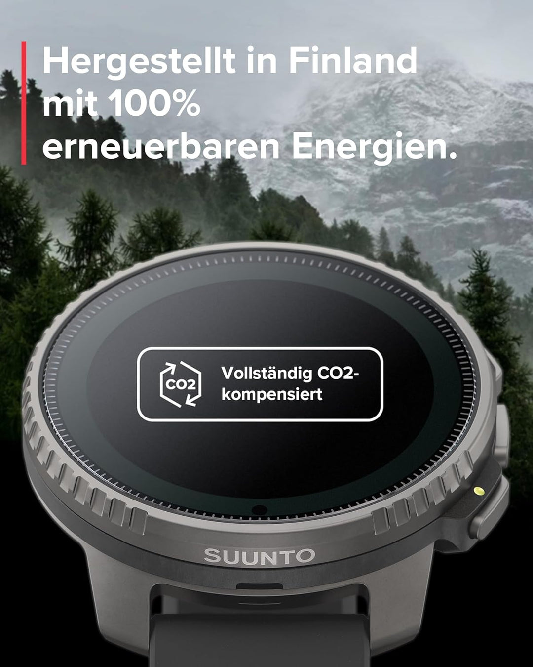 SUUNTO Vertical Abenteuer Uhr - GPS Smartwatch, Zweifrequenz GPS Navigation, Kostenlose Offline-Kart