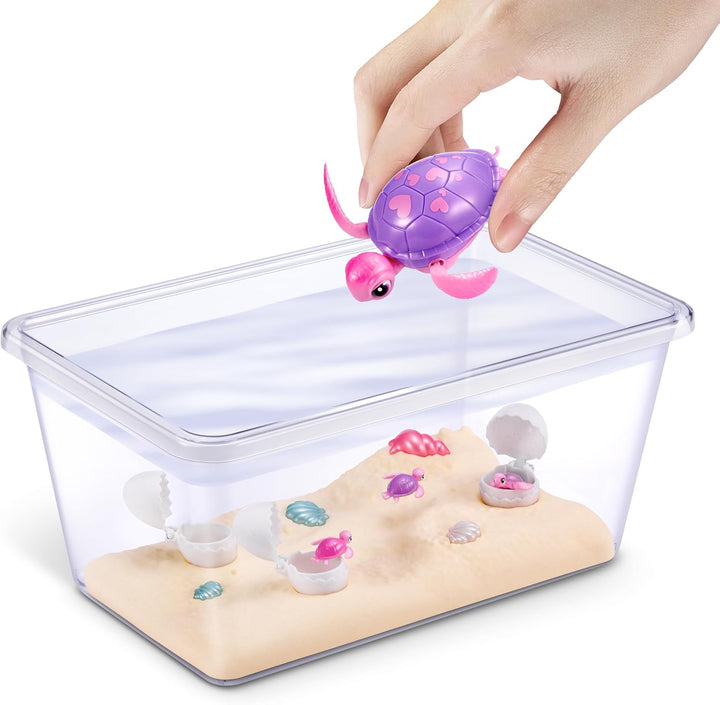 Pets Alive Mommy Turtle Surprise von ZURU, Roboterspielzeug, Schildkröte