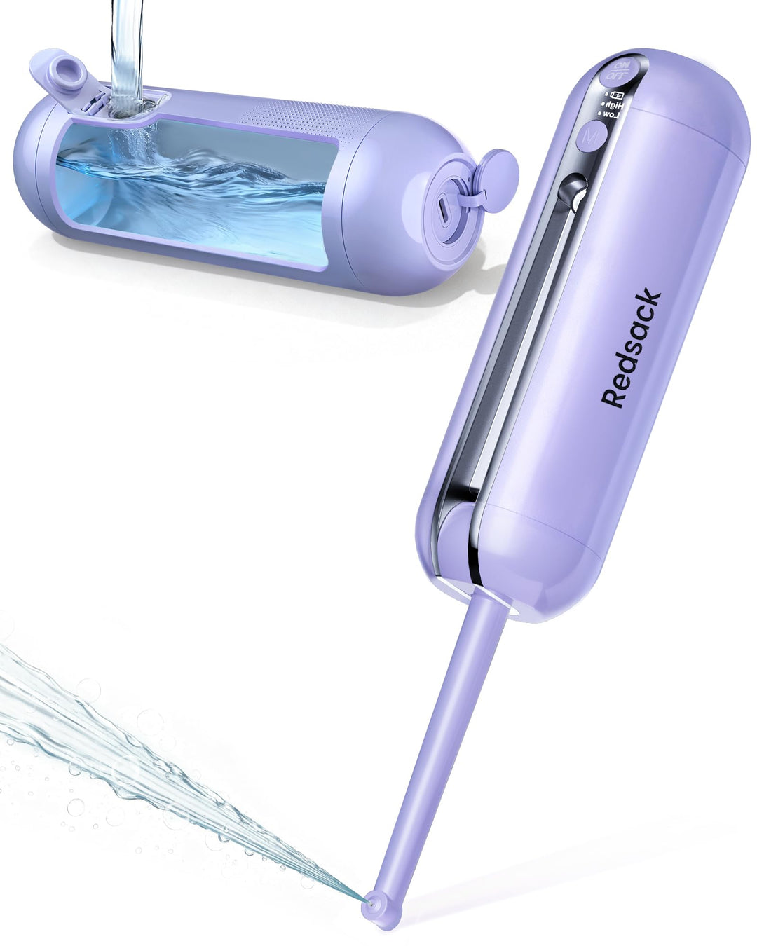 Elektrisches Bidet Tragbares 200ml,Wiederaufladbar Reise Po Dusche,Mobiles Bidet Handbrause Faltbare