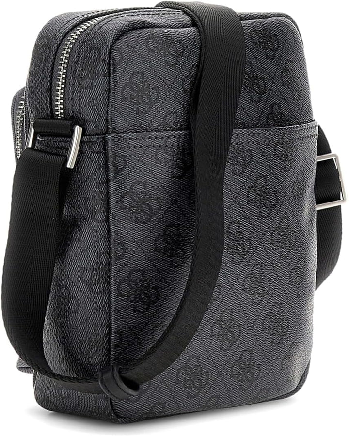 GUESS Unisex Vezzola Xbody Umhängetasche 14x20x4 cm Bla, 14x20x4 cm Bla