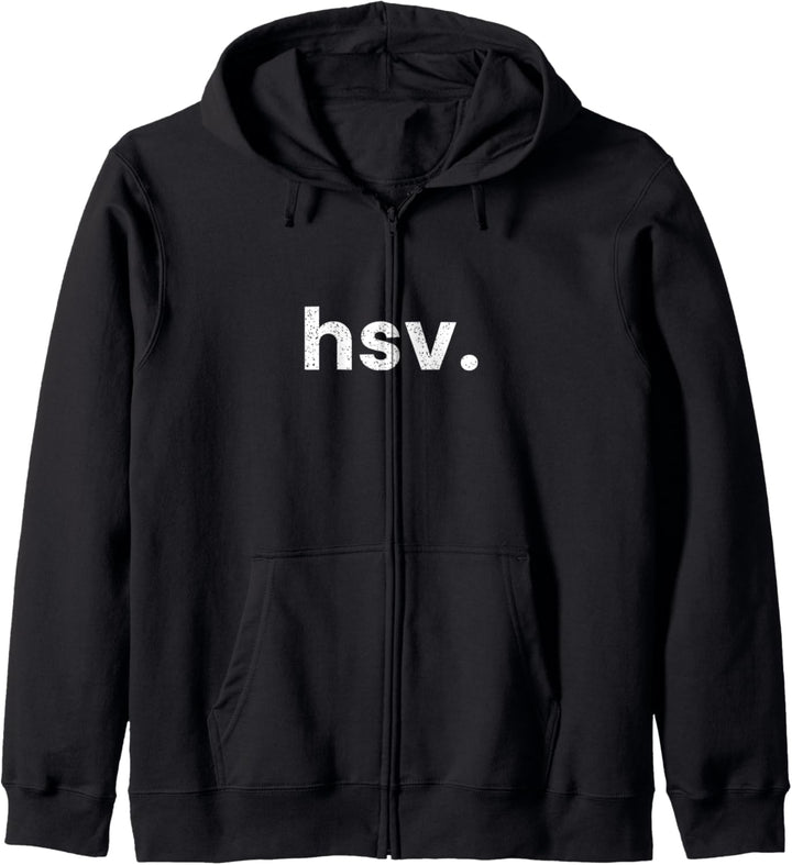 HSV Huntsville Alabama Flughafen-Codeliste HSV Kapuzenjacke