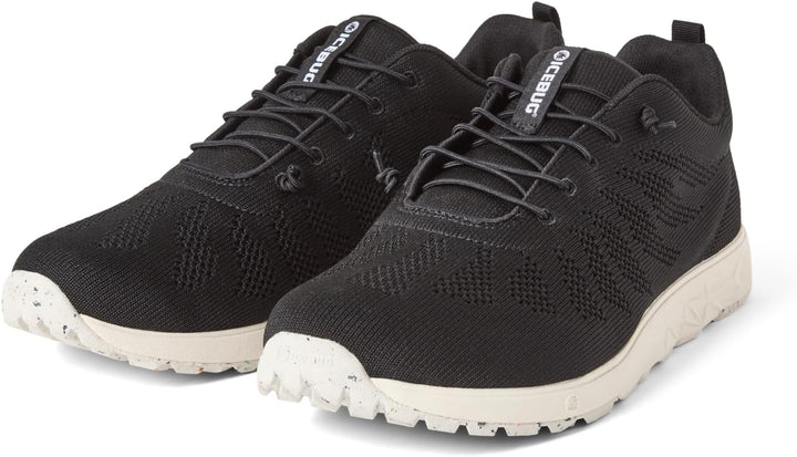 Icebug Eli RB9X nachhaltige, Bequeme Sommer-Sneaker; Damen und Herren 37 EU Schwarz, 37 EU Schwarz