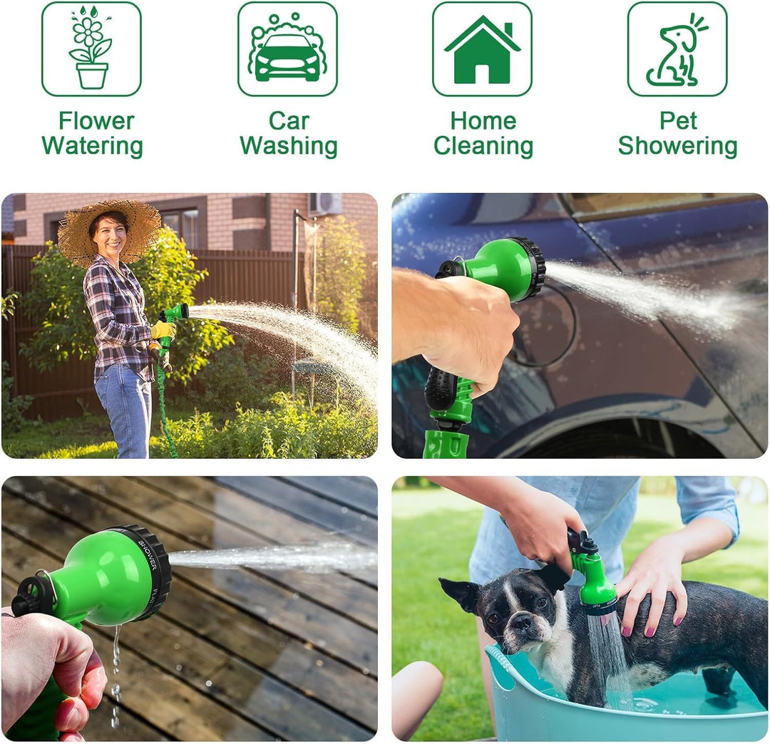 37.5m/125ft erweiterbare Gartenschlauchrohre, erweiterbarer Gartenschlauch, flexible Stretch-Wasserl