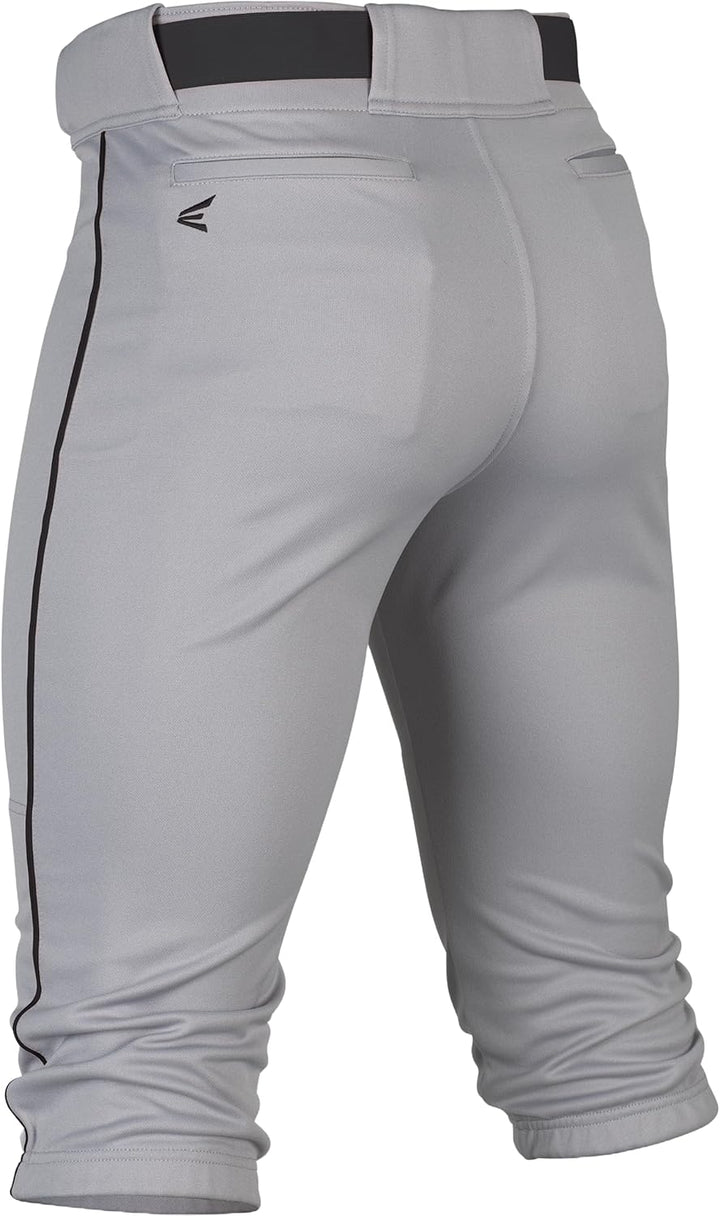 Easton Jungen Rival+ Baseball-Hose Grau / Schwarz XL, Grau / Schwarz XL