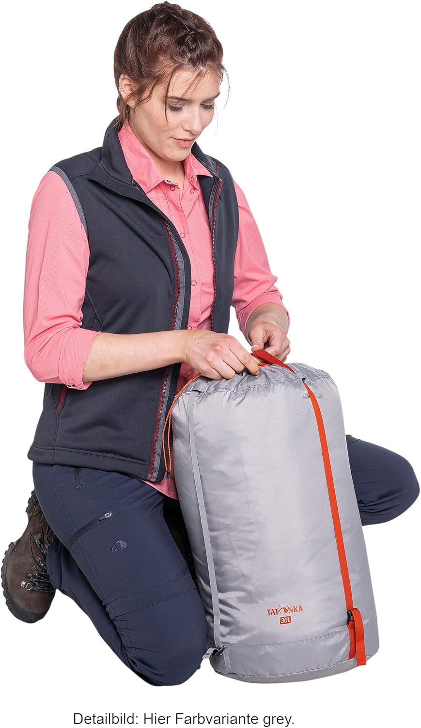 Tatonka Packbeutel Compression Sack 30 Liter Schwarz, 30 Liter Schwarz