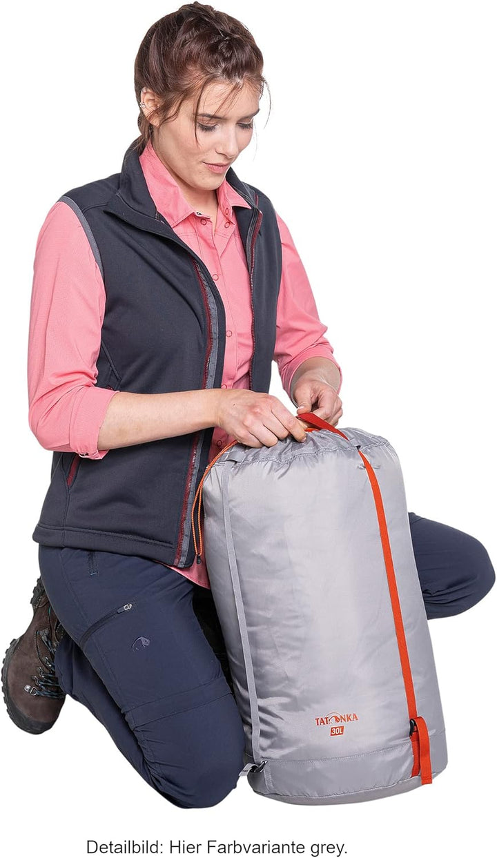 Tatonka Packbeutel Compression Sack 30 Liter Schwarz, 30 Liter Schwarz