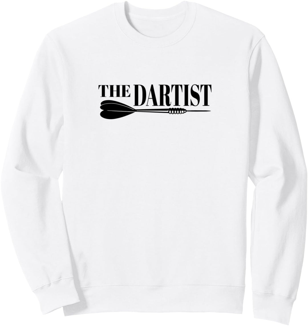 The Dartist Dart Artist Darts Player Bullseye 180 Art Darter Sweatshirt