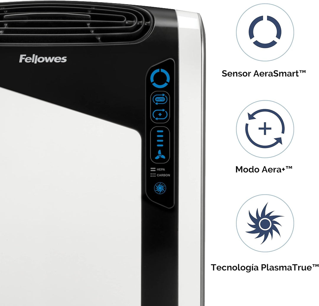 Fellowes HEPA Luftreiniger AeraMax DX95 für 28-42qm, 3-5 Luftwechsel/Std., True HEPA und Kohlefilter