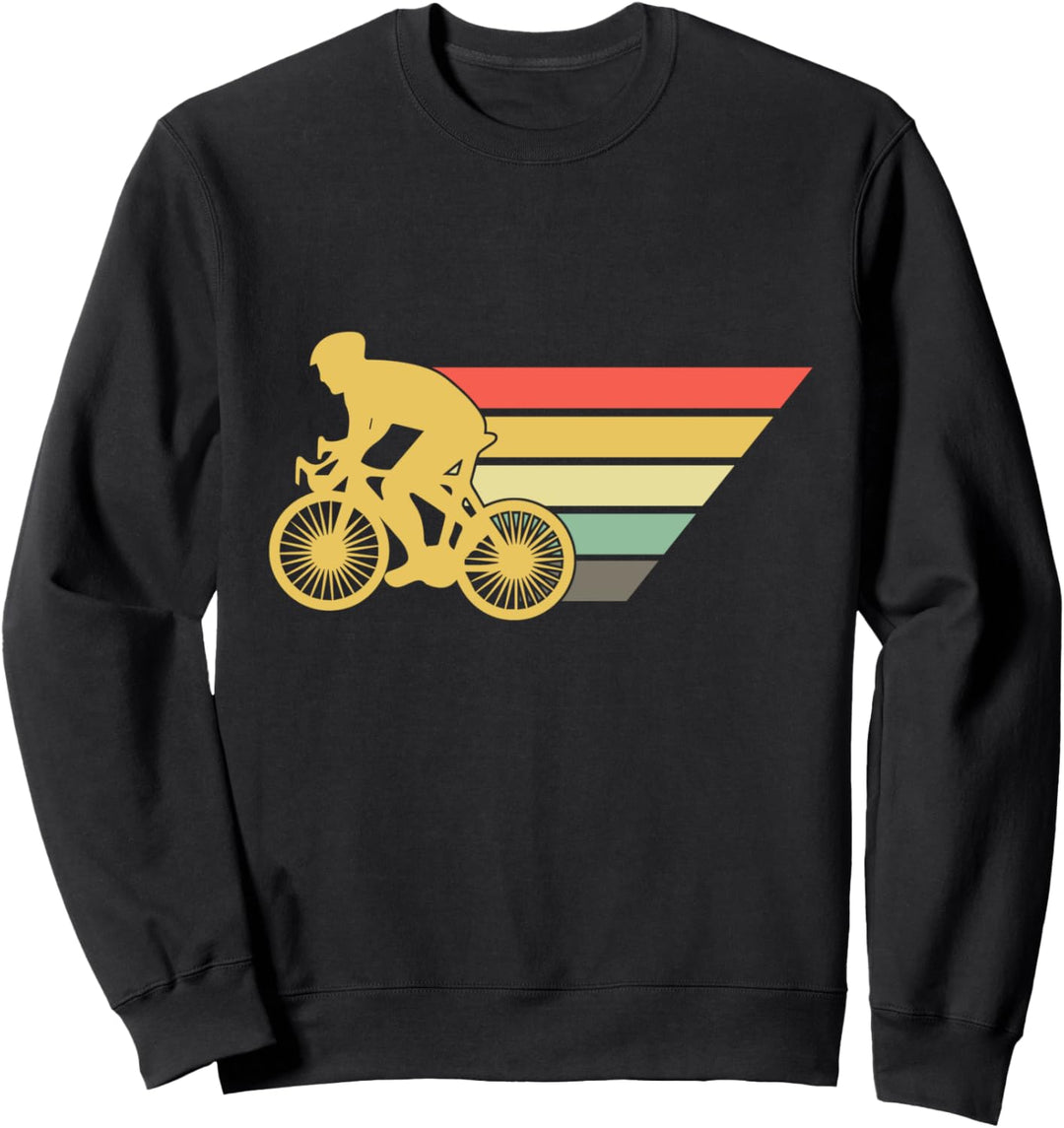 Retro Rennrad Fahrer - Vintage Radsportler Rennradfahrer Sweatshirt