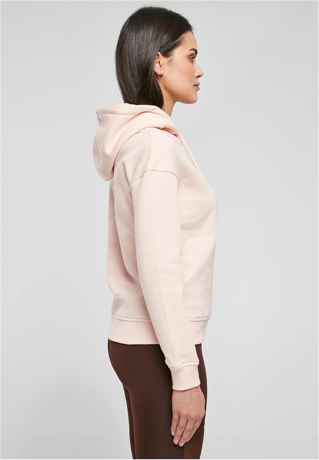 Urban Classics Damen Ladies Organic Hoody 3XL Rosa, 3XL Rosa