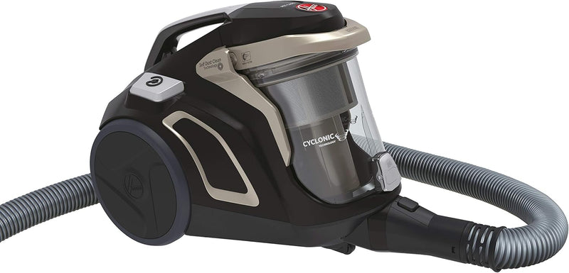 Hoover H-POWER 700 Bodenstaubsauger mit Tierdüse – beutelloser Staubsauger mit Zyklon- & Selbstreini