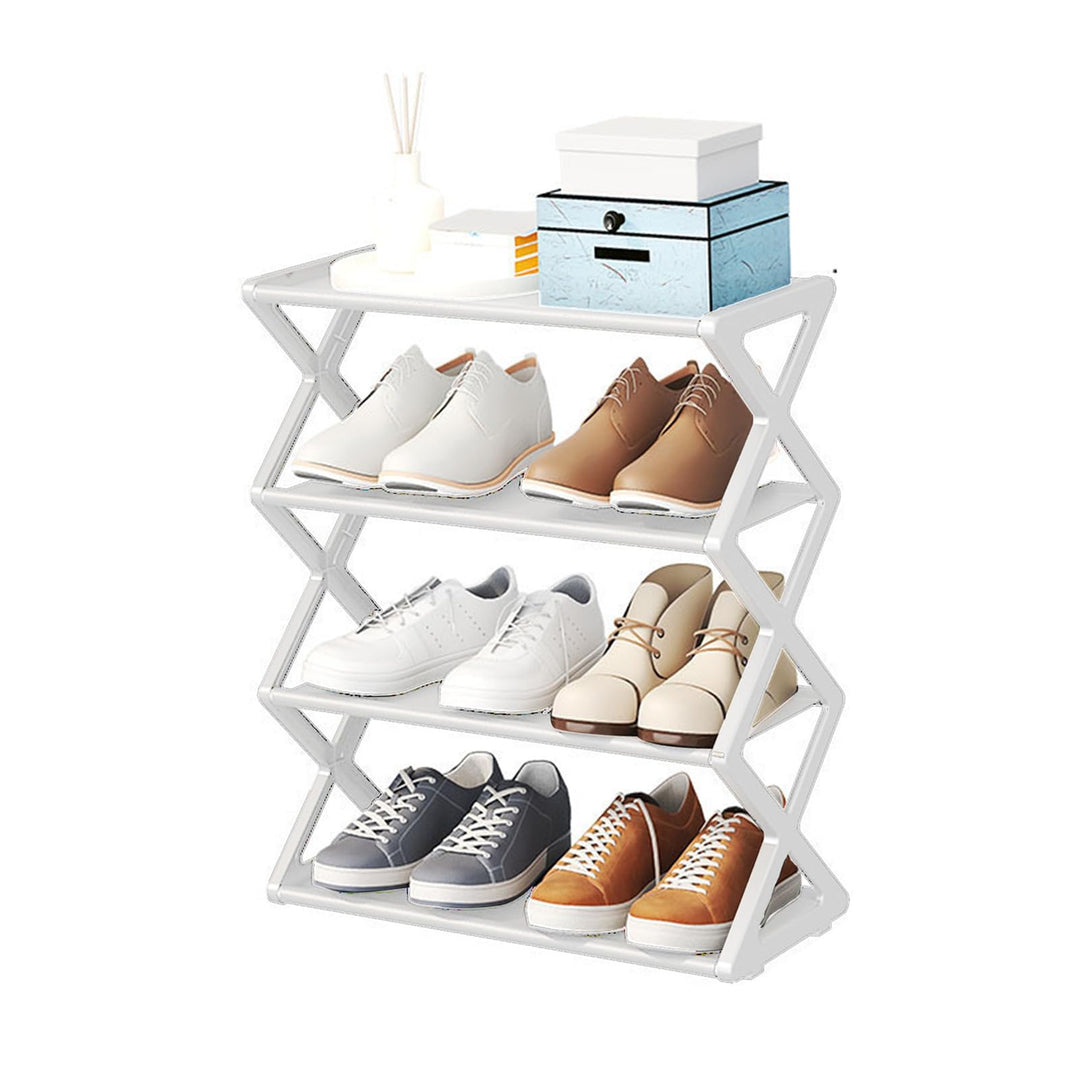 Tihebeyan Faltbare Schuhregal -Sortierfunktion Schuhschrank für den Schrank Flur Eingangszimmer, Pla