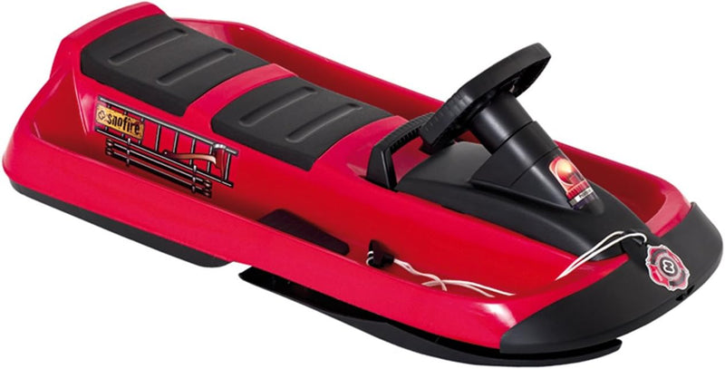 Hamax Kinder Rodelschlitten SNO Fire Doppelsitzer, rot/schwarz,