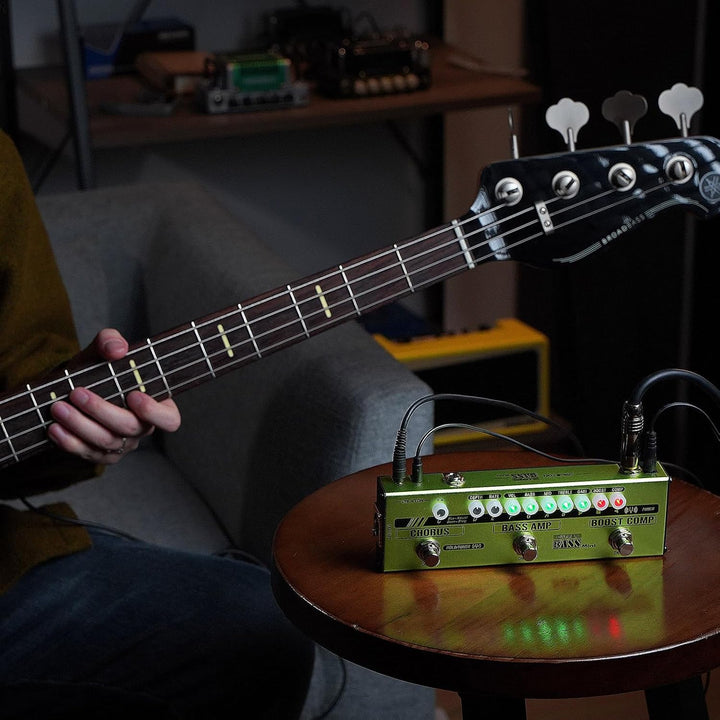 VALETON Bass Multi Effekte Pedal Stage Session Gigging Praxis Analog Amp Boost Comp Chorus Dapper Ba