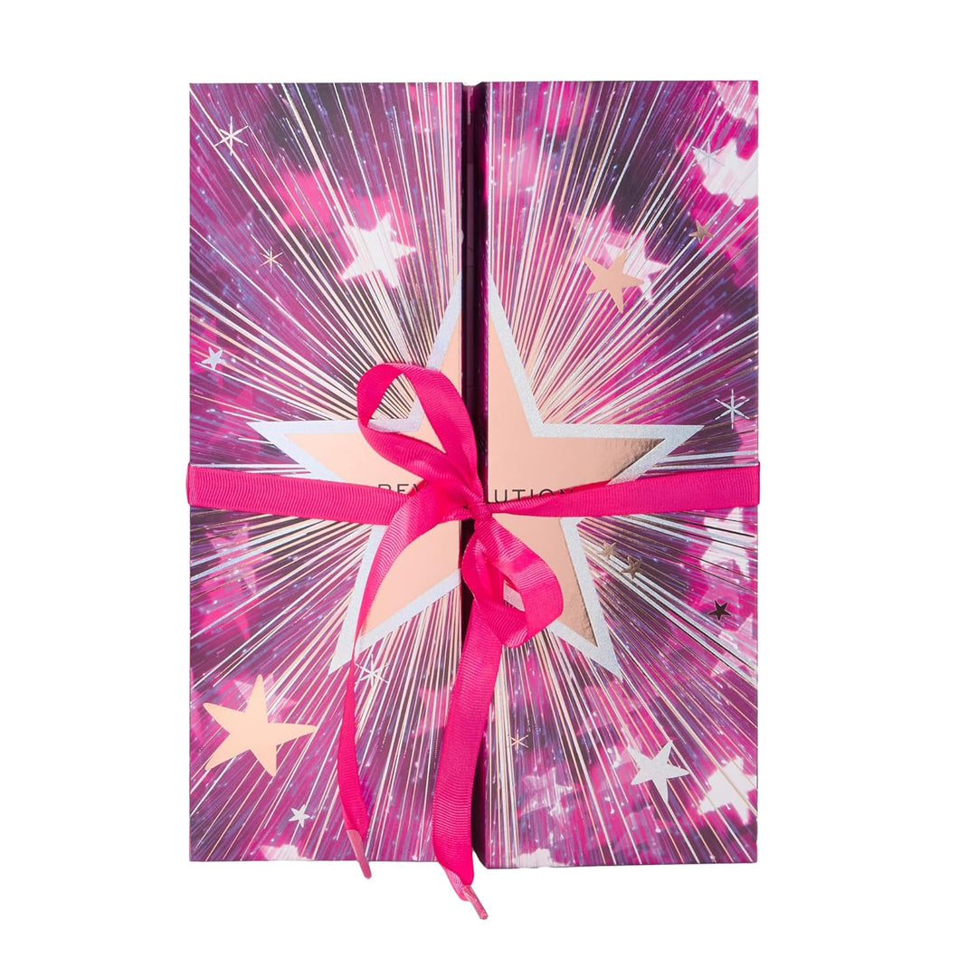 Revolution Makeup Advent Calendar 2025, 24 Beauty-Must-haves, Geschenkset mit Lipgloss, Highlighter,