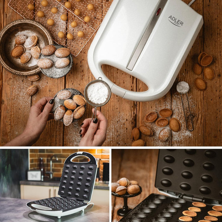 Adler AD 3039 Toaster für Nüsse Erdnüsse Haselnüsse Keksen XL 24 Plätze Max.