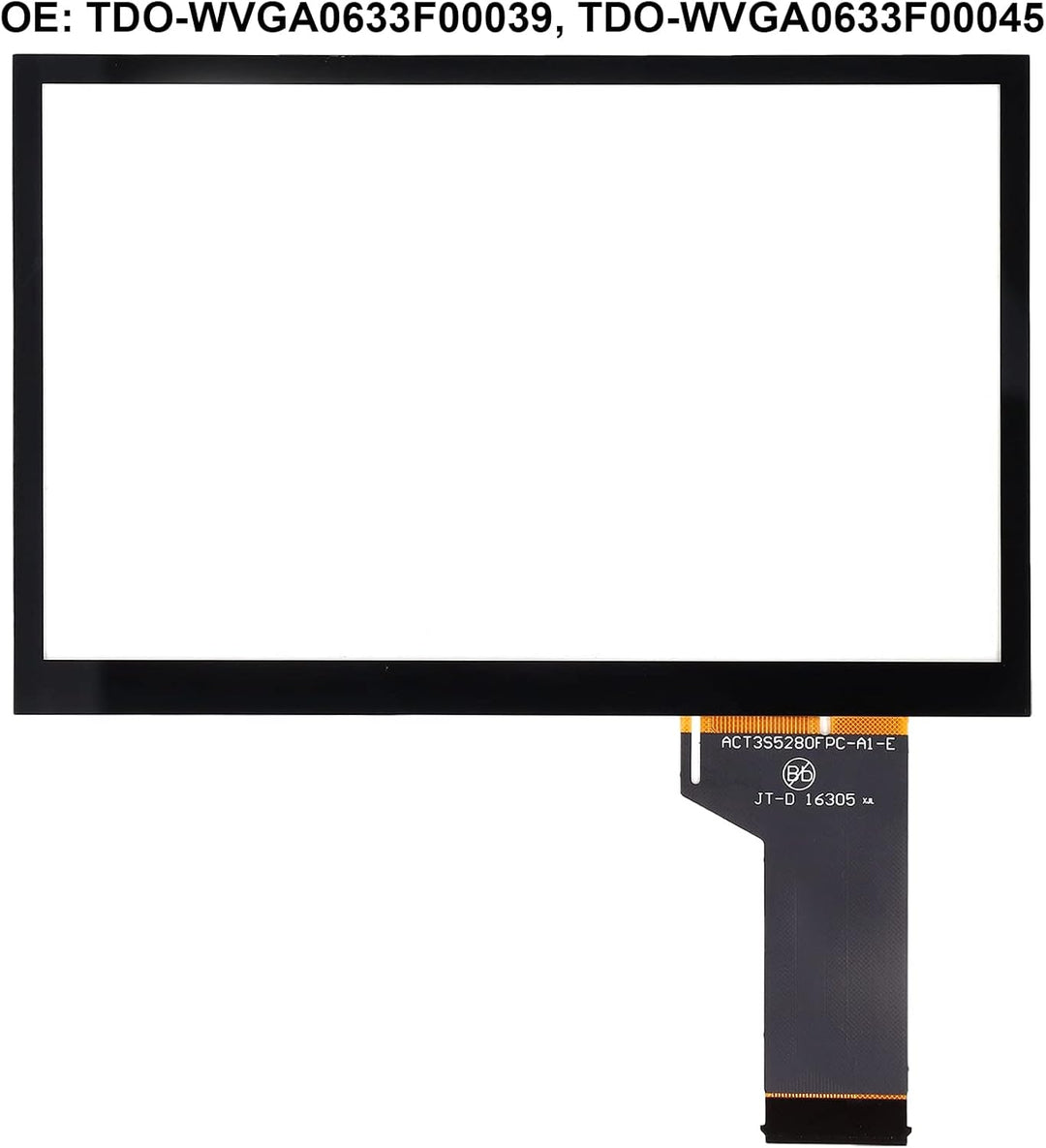 Auto-LCD-Touchscreen-Digitizer TDO-WVGA0633F00039 Ersatz, Originalspezifikationen, Einfache Installa