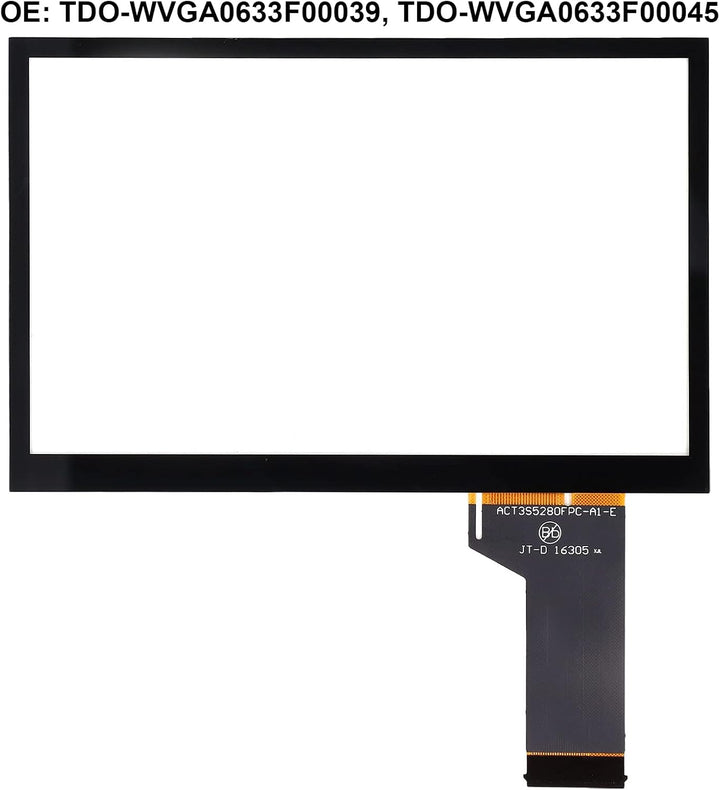 Auto-LCD-Touchscreen-Digitizer TDO-WVGA0633F00039 Ersatz, Originalspezifikationen, Einfache Installa