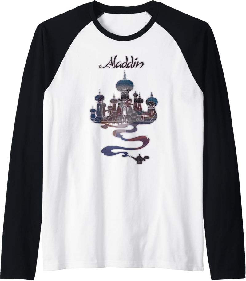 Disney Aladdin Genie Lamp Agrabah Fill Poster Raglan