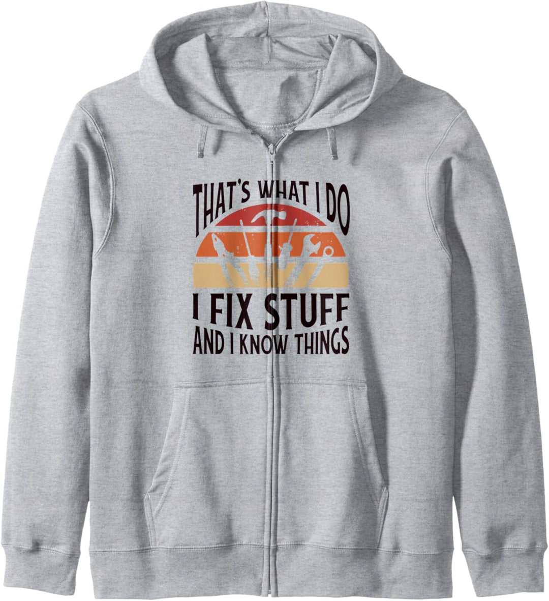 Thats what I do - I fix stuff and I know things Kapuzenjacke