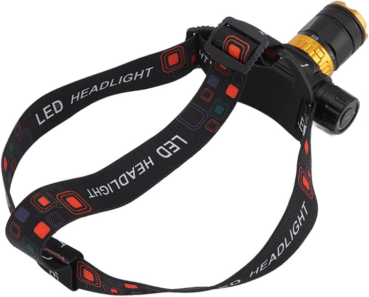 Cryfokt Tauchen Stirnlampe, 5000LM Super Bright Swimming Headlight 100M Diving Waterproof Diver Subm