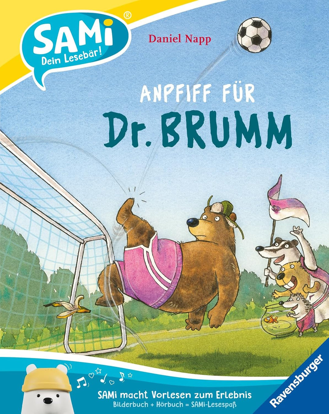 SAMi - Anpfiff für Dr. Brumm (SAMi - dein Lesebär), Gebundenes Buch