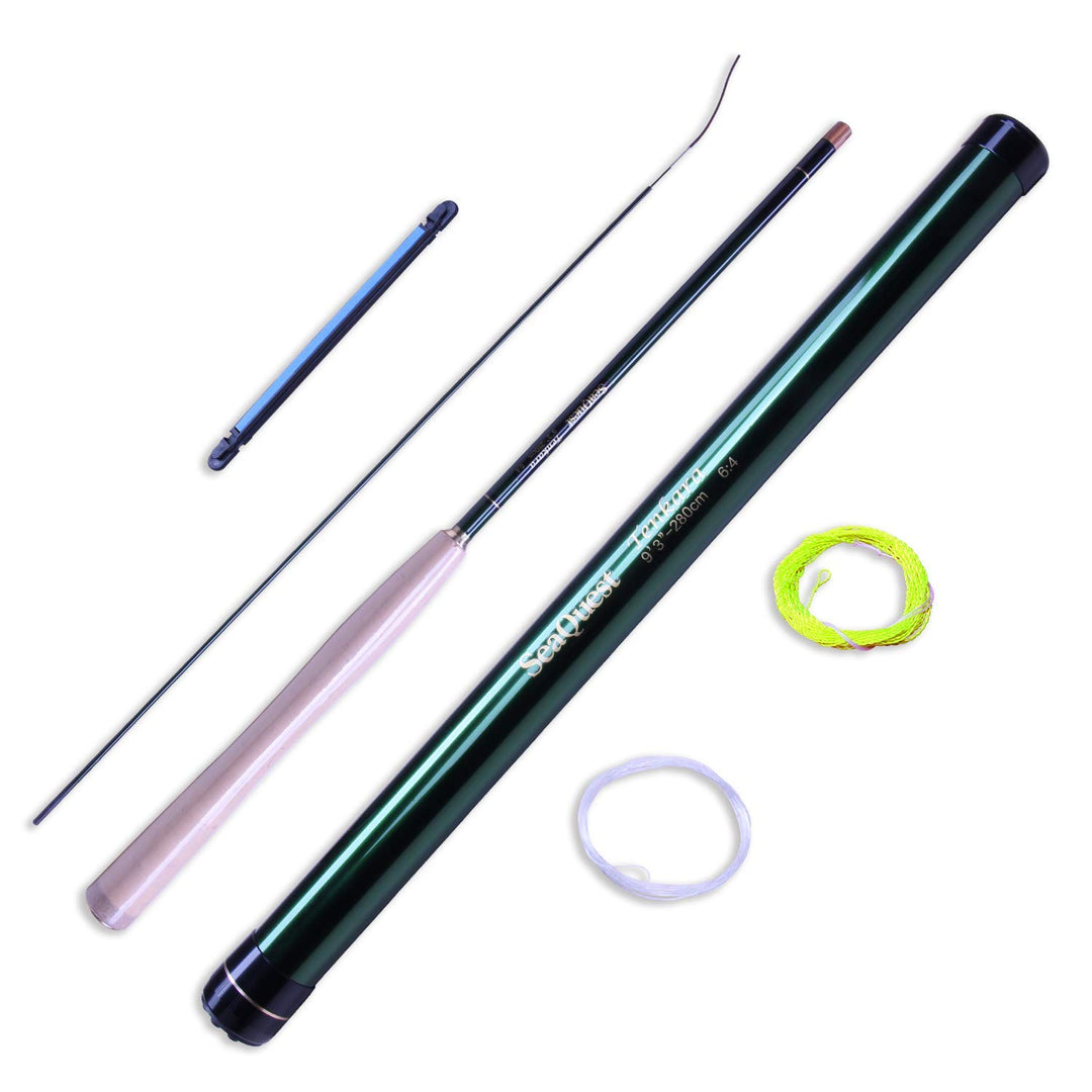 SeaQuest Tenkara Rod kit 6:4 7:3 9'5" 10'9" 12' 13'5" 6:4 9'3 TG kit 3, 6:4 9'3 TG kit 3