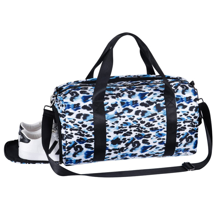 HAWEE Reisetasche Gross Herren Sporttasche Weekender Damen Faltbare Gym Bag mit Schuhfach & Nassfach