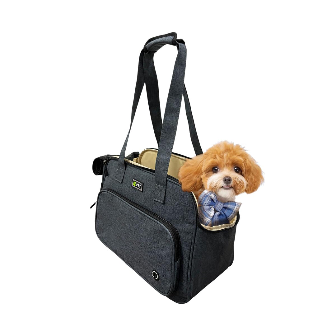 Hundetasche für Kleine Hunde und Katzen, Leichte &amp; Atmungsaktive Haustiertasche aus Oxford-Stoff mit