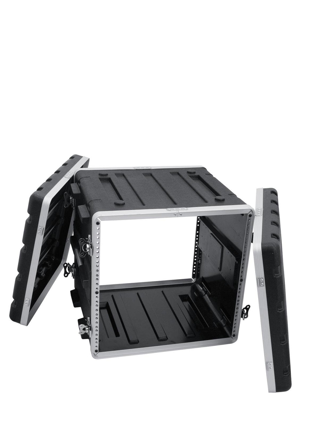 Roadinger 30106036 KR-19 DD Kunststoff-Rack (10HE) schwarz