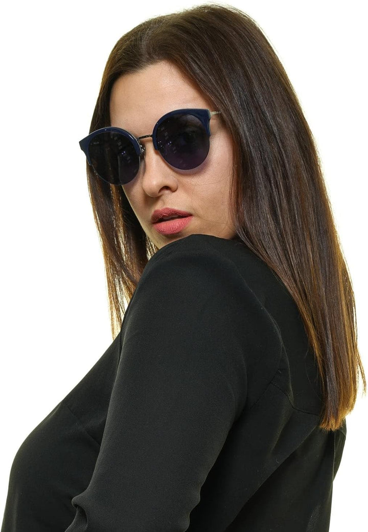 Police Unisex Spl615610579 Sunglasses, Shiny Full Palladium, 61