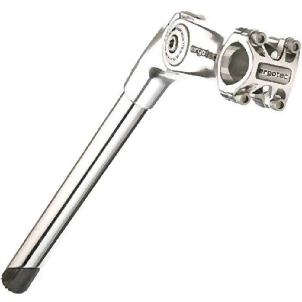 ErgoTec Unisex – Erwachsene Octopus 2 Tube Vorbau, Silber, 230 mm