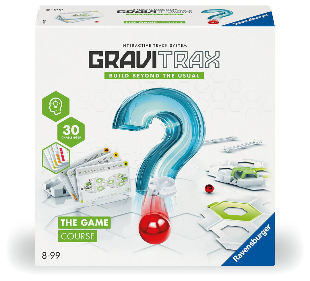 Ravensburger GraviTrax The Game Course - Logikspiel für Kugelbahn Fans , Konstruktionsspielzeug für
