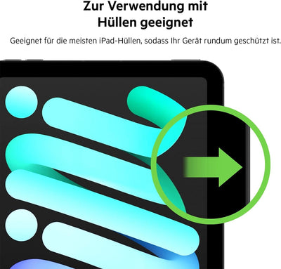 Belkin ScreenForce TemperedGlass Displayschutz für das iPad mini der 6. Generation, kompatibel mit d
