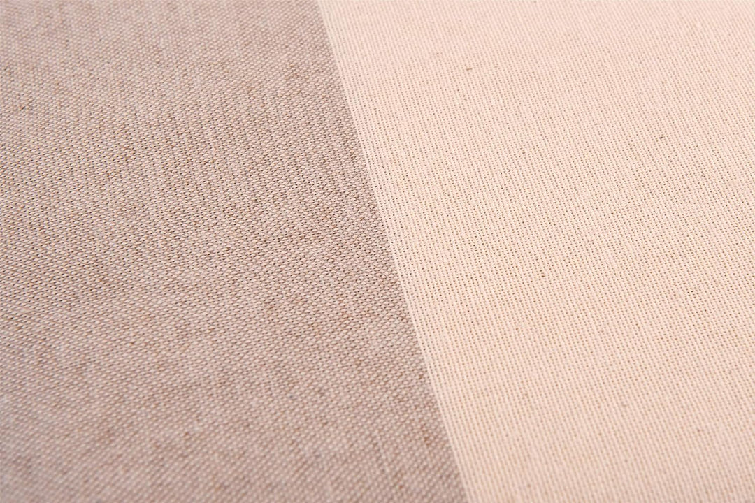 Homelife Maschinenwaschbare,gestreifte Baumwoll-Sofabezüge,2-Sitzer,Schutz vor Staub,Schmutz,Flecken