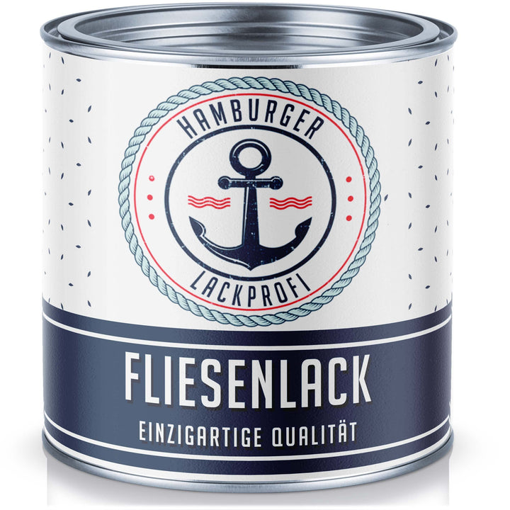Fliesenlack GLÄNZEND Schokoladenbraun RAL 8017 Braun Fliesenfarbe im SET // Hamburger Lack-Profi (10