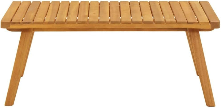 vidaXL Akazienholz Massiv Garten Couchtisch Beistelltisch Teetisch Gartentisch Holztisch Massivholzt