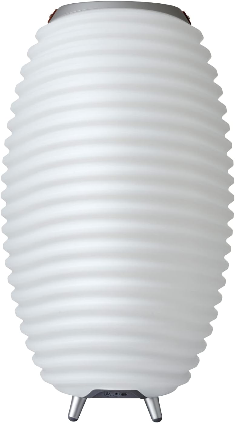Kooduu Synergy 65 Tragbare Lautsprecherlampe mit Weinkühler - Dimmbares LED-Licht, drahtloser Blueto