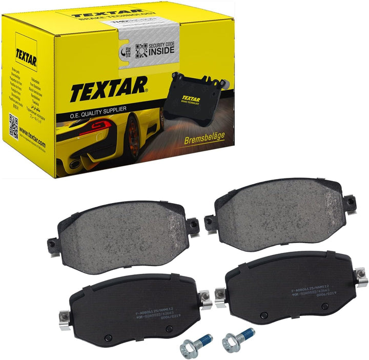 Textar Bremsklötze Bremsbeläge Bremsbelagsatz Vorderachse Q+ 2261001