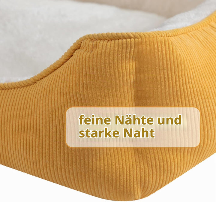 Hollypet Katzenbett Kleines Hundebett Haustierbett für Katzen und Welpen, Weiches Haustierschlafbett